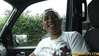 Facialised Bukkake Slut Kara Novak Takes Cumshots in Undressing Striptease