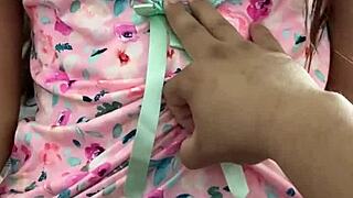 Caressing Sweet Latina Body to Claim Her Virginity Tonight