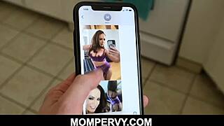 horny milf fucking stepson when husband not around - carmen valentina!