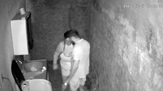 Hidden camera catches stepmother fucking stepson hard!