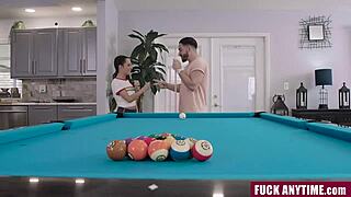 Stepbro and stepsis fuck after pool game win!