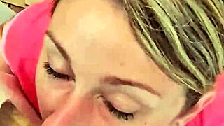 him n her share a homemade moment together