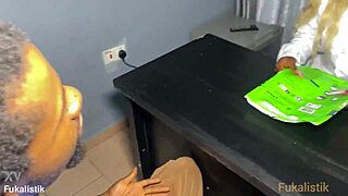 so this big ass doctor in lekki hospital rides the patient's big black cock