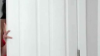 Little Puck plays Nicky's cock-sitter. Petite 18+ handles big ass action while wife’s away.