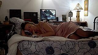 White woman in satin dress and heels