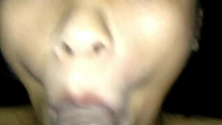 Watch this pretty student suck dick and swallow cum in her tight pussy?