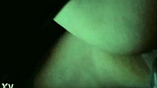 Wife receives late-night massage session