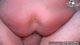 German Curvy Step Sister Tries Sex with Step Brother in Roleplay