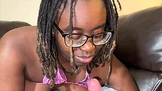 My Tease GF Tee Vuitton Strips for Big Black Cock