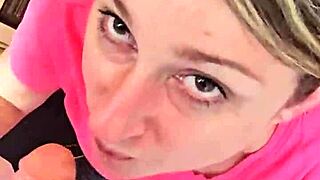 him n her share a homemade moment together