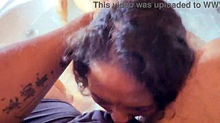 i'm this beautiful mexican nympho getting detonated in the jacuzzi, moaning as dani's huge cock fucks me while i suck the boyfriend's dick and cum on his face