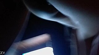 Wife receives late-night massage session