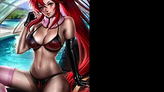 hottest anime girls in season 1 episode 4 featuring yoko littner