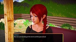 मेरी ब्रूनेट मिल्फ बड़े टिट्स के साथ फैलती है