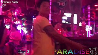 Twin GFs Get Fucked In Public Bathroom! 😏