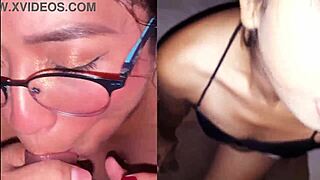 latina teens susy and dafri compete in blowjob cumshot vote 😈