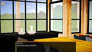 मेरी ब्रूनेट मिल्फ बड़े टिट्स के साथ फैलती है