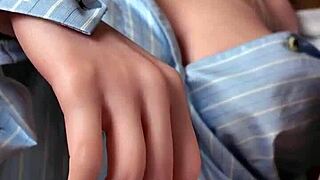 Holy crap, banging a realistic blonde Uloversdoll sex doll feels insane!