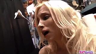 Massive black cock fills young 18+ pussy with hot cum in steamy scene.