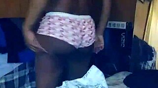 Fat ebony BBW in HOT lesbian action with intense GRINDING