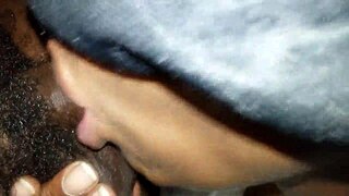 good throat action with sloppy deepthroat