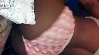 Fat ebony BBW in HOT lesbian action with intense GRINDING