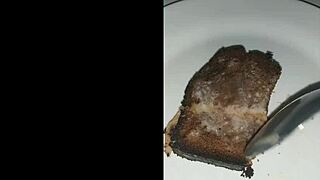 Bolo Com Porra In Blowbang Bukkake Cum Food Scene