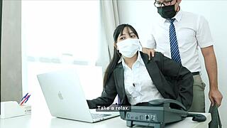 i'm the office female manager tryin' to seduce her staff, but i messed up.