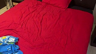 The camera captures my wife's curvy big ass in panties, stirring deep emotions in this behind-the-scenes fetish.