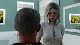 Boldly exploring clara's bittersweet day ending 2 with intense group domination.