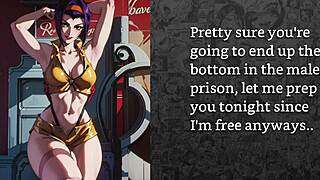 faygrey gets caught by faye valentine