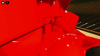 Demon Girl Seduces With Hot Oiled Body In Sauna