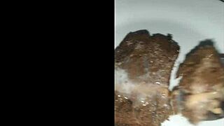 Bolo Com Porra In Blowbang Bukkake Cum Food Scene