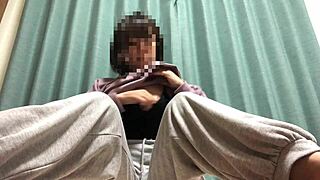 Japanese Amateur Performs Slurping Show-Off Masturbation In Detailed Display