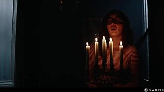 Vampire Seduction In Old Gothic Manor - Nerdy Girl Gets Mesmerized By Century Old Sexy Blonde Owner