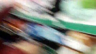 Skinny girl with big ass receives cumshot