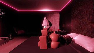 Hey, that brunette dragged me to her hotel room for some wild fucking!