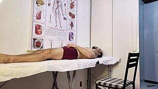 Patient Gets Hard During Exam and Can’t Resist the Brazilian Nurse’s Dirty Talk