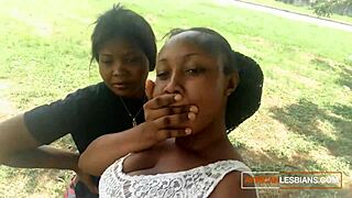 Real Amateur Black Girls Explore First Time Lesbian Sex And Cum Hard