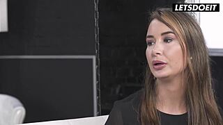 Italian Babe Freya Dee Pushes Limits in Intense Scene with Christian Clay