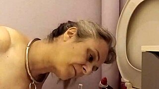 Slave girl slapped and humiliated in the toilets with dirty talk