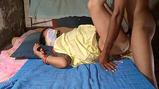 Step sister shares intimate moments in Indian desi girl video