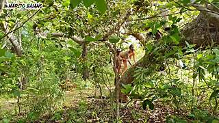 Vivendo Com Adão E Eva No Paraíso Da Putaria Anal Intenso