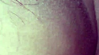 Homemade Latina Anal Play with Toys and Creampie