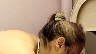 Slave girl slapped and humiliated in the toilets with dirty talk