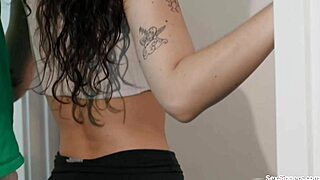 Teen 18+ expertly handles big black cock with oral and handjob skills