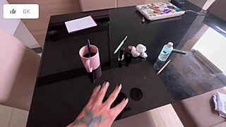 Amberzinha Shows New Apartment And Fucks