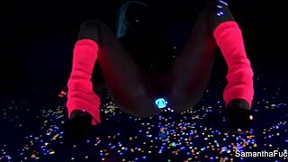 Blonde Pornstar Samantha Saint Nudes Her Big Tits And Pussy In Solo Masturbation