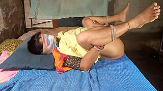 Step sister shares intimate moments in Indian desi girl video