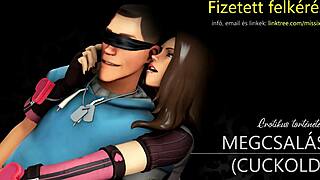 Old Hungarian Cuckold Listens to Erotic Cheating Audio